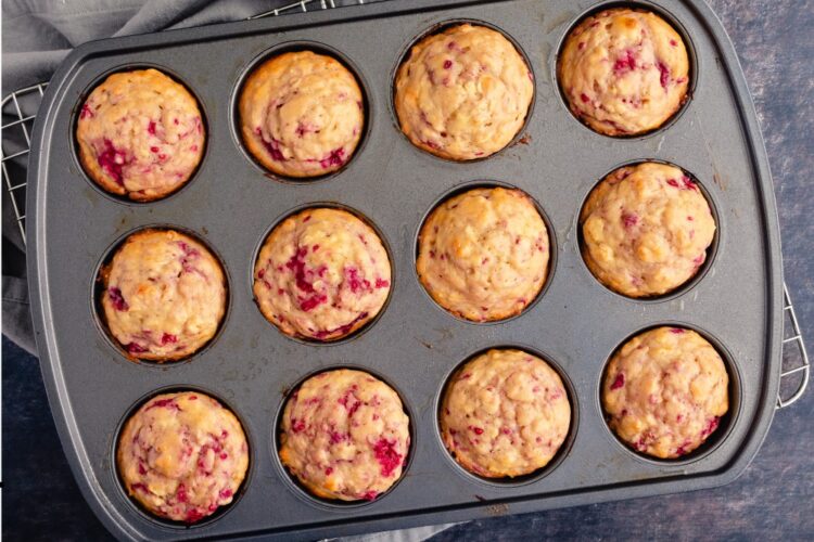 Easy Gluten-Free Lemon Raspberry Muffins