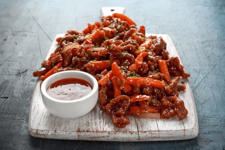 Air Fryer Crispy Chilli Beef Fake-Away